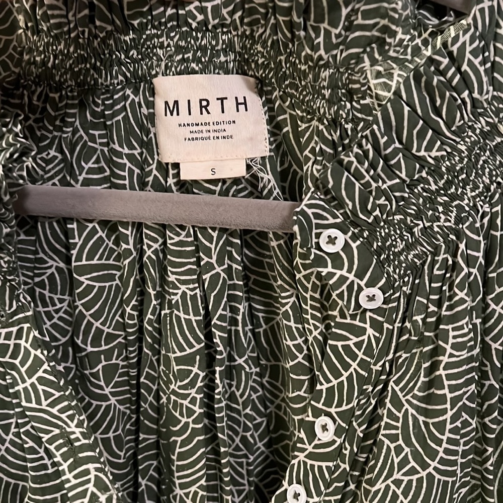 Mirth Green Patterned Dress - Picture 2 of 5
